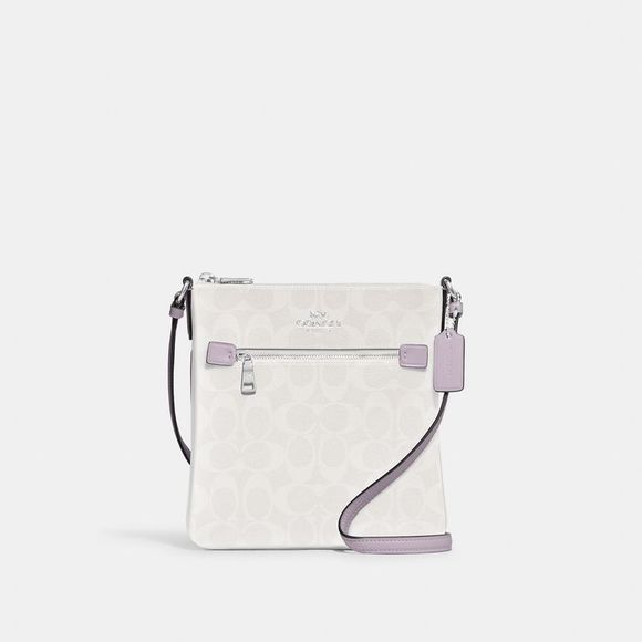 COACH Handbags - ALMOST PERFECT Coach Outlet Mini Rowan File Bag In Signature Canvas